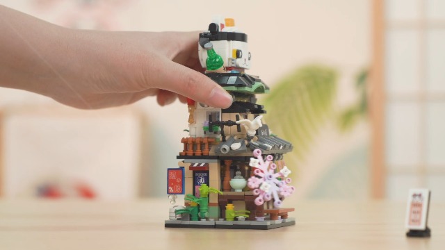 Amazon.com: NEWABWN Japanese Street View Izakaya Shop Mini